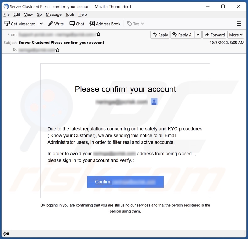 Please Confirm Your Account Email Scam Removal And Recovery Steps 