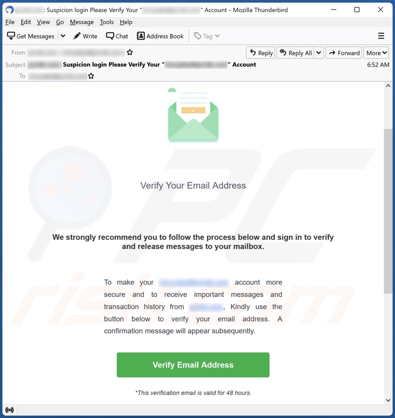 Verify Your Email Address Email Scam Removal And Recovery Steps updated 