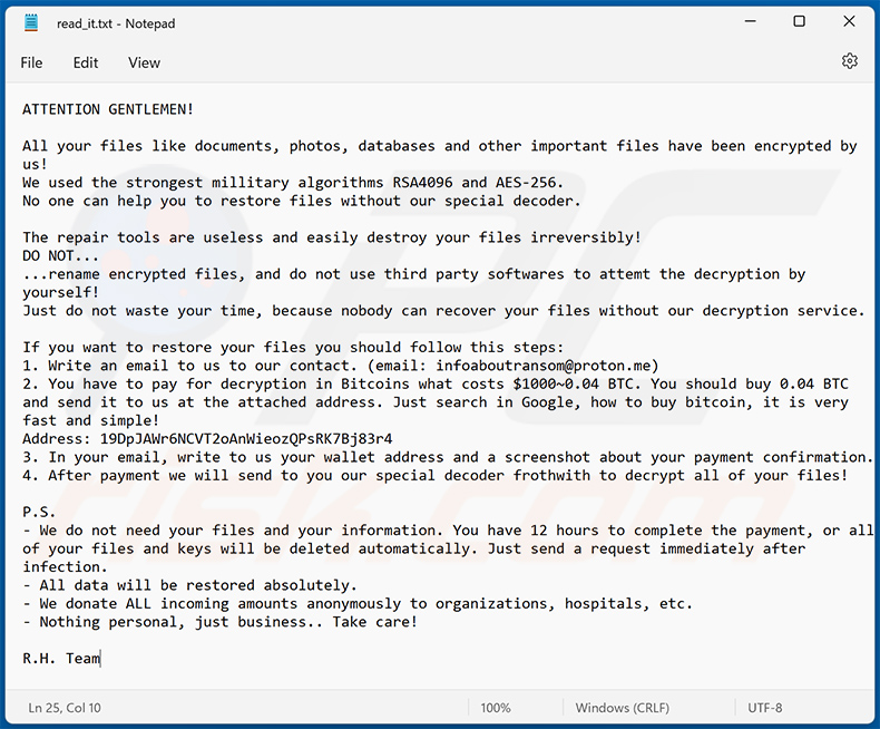 Chaos Ransomware Decryption Removal And Lost Files Recovery Updated