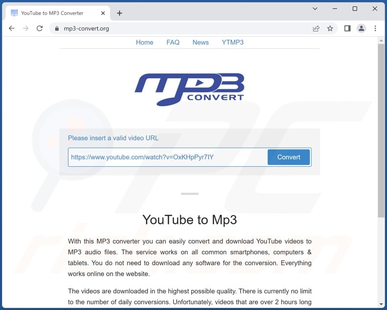 Porn Mp3 Convert - Mp3-convert.org Ads - Easy removal steps