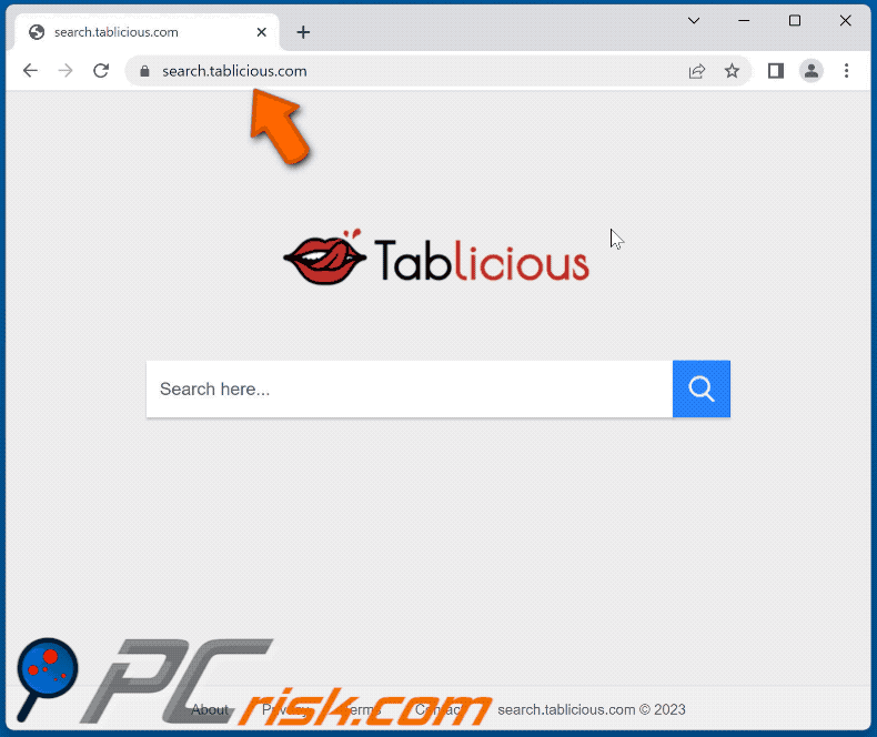 Search.tablicious.com Redirect - Simple removal instructions, search