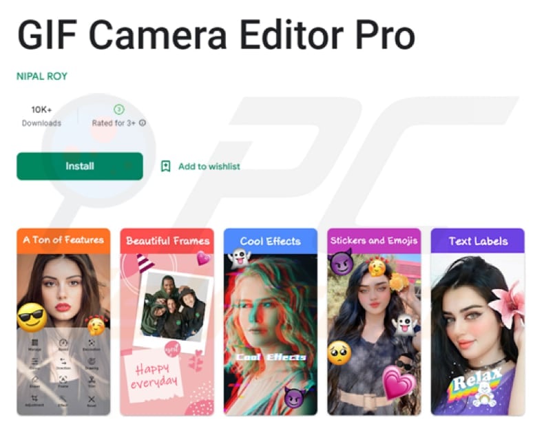 GIF Camera Editor Pro APK (Android App) - Free Download
