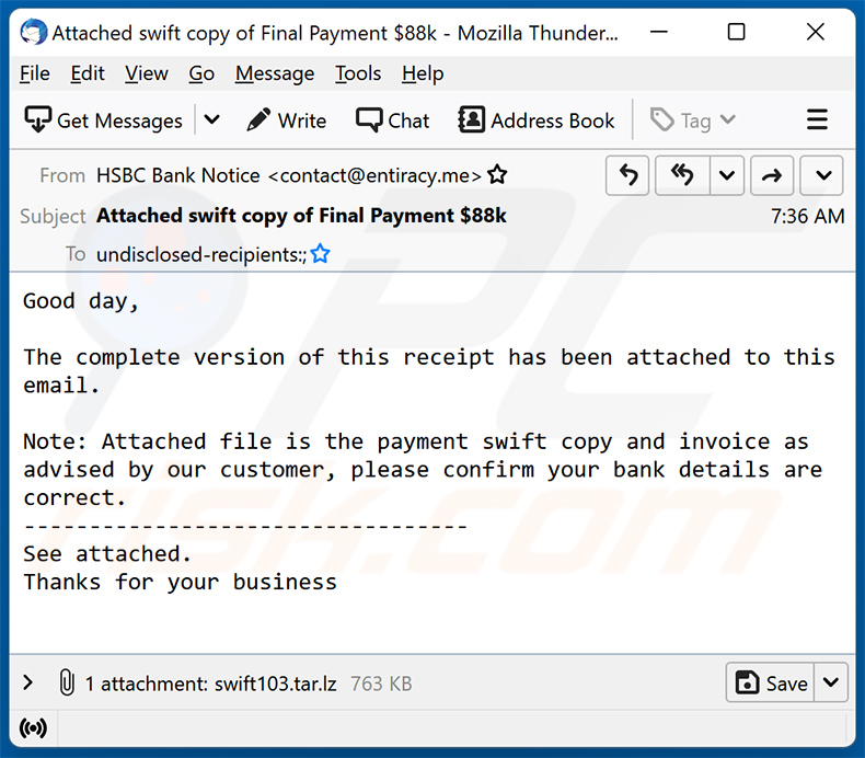 Please Find Attached Receipt Email Scam Removal And Recovery Steps 