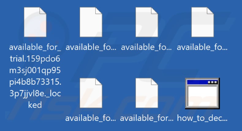 Files encrypted by Available_for_trial ransomware (._locked extension)