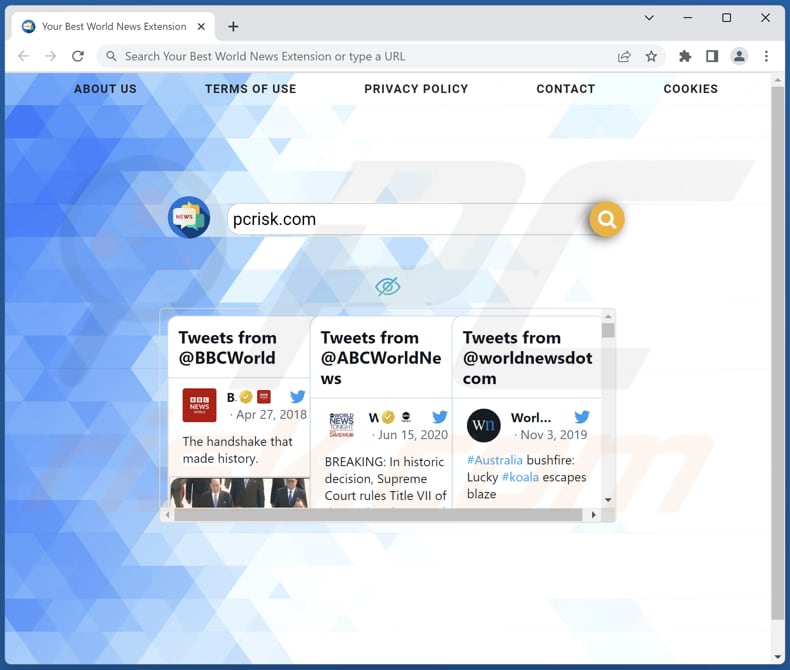 search.best-news-world.com browser hijacker