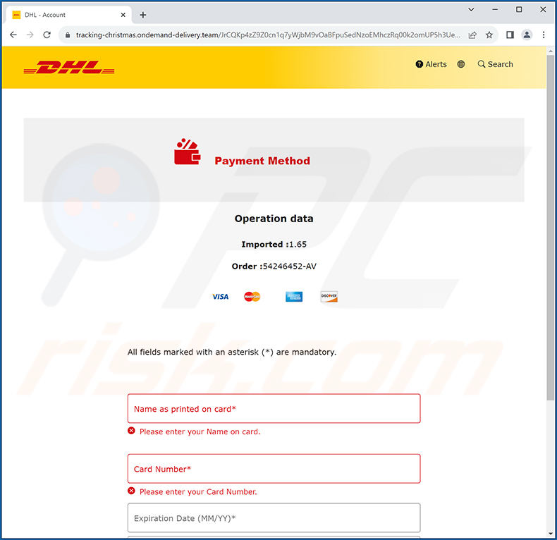 DHL Unpaid Duty Email Scam Removal And Recovery Steps updated 