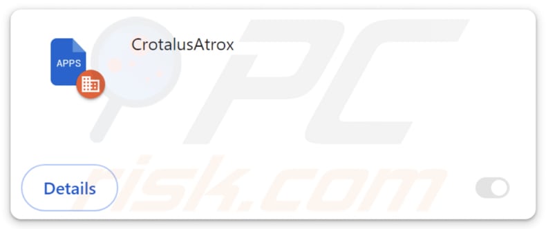 CrotalusAtrox malicious extension
