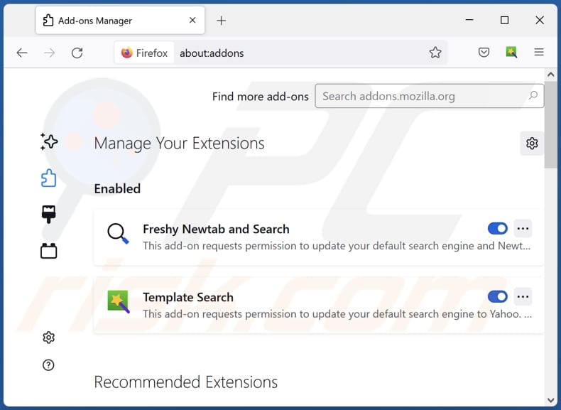 Removing braingympro.com related Mozilla Firefox extensions