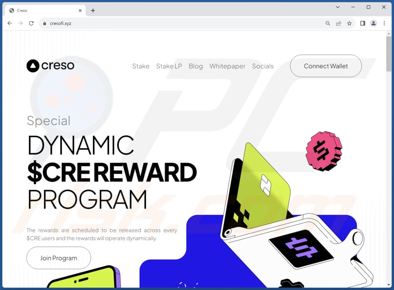 Creso Rewards scam