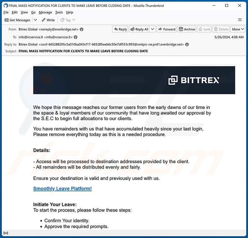 Bittrex email scam (2024-05-31)