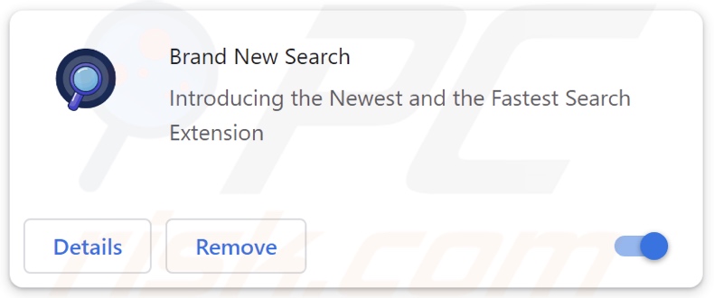 Brand New Search browser hijacker