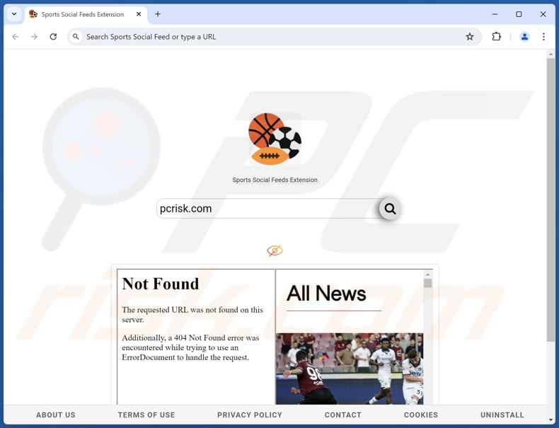 search.sports-newz.com browser hijacker