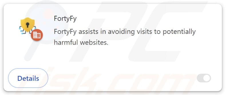 FortyFy browser extension