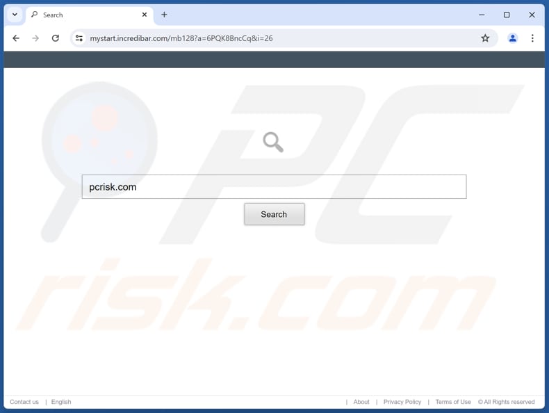 mystart.incredibar.com browser hijacker