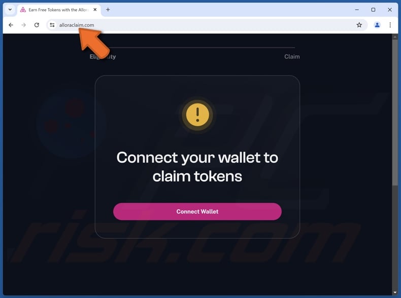 Allora Token Claim scam