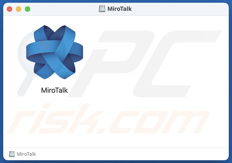 BeaverTail malware fake mirotalk dmg file