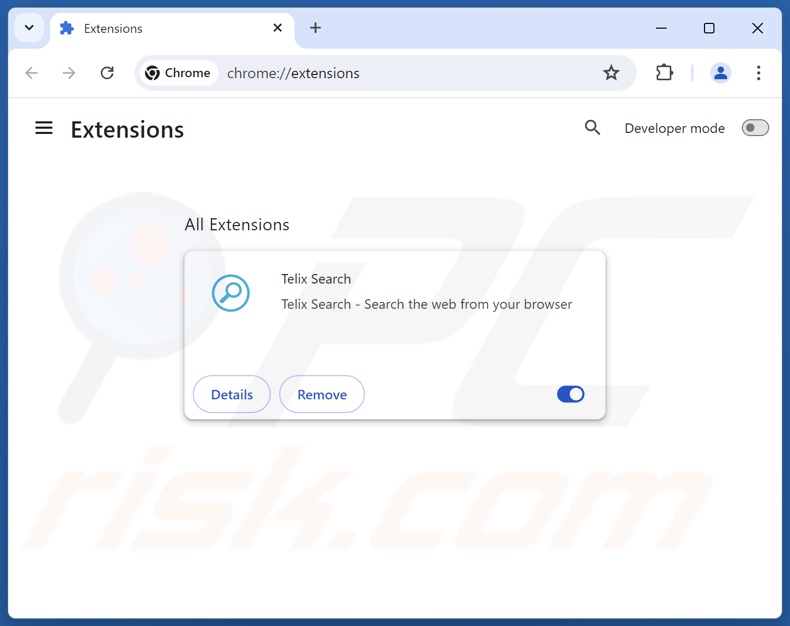 Removing cf-isrc.com related Google Chrome extensions