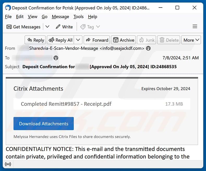 Citrix Attachments email scam (2024-07-10)