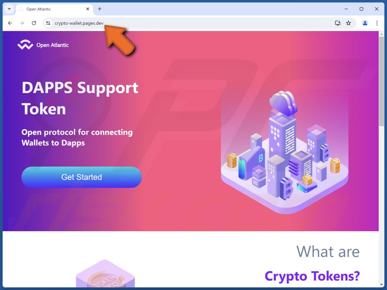 DAPPS Support Token scam