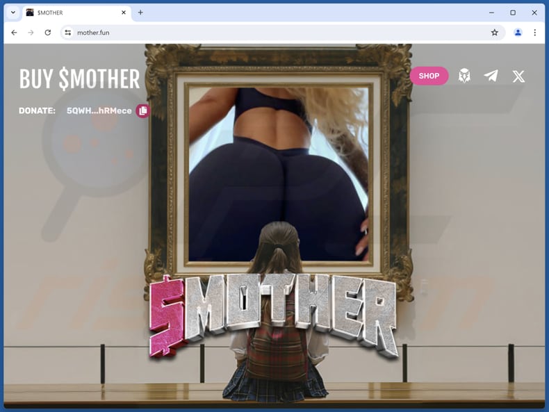 $MOTHER staking scam real website (mother.fun)