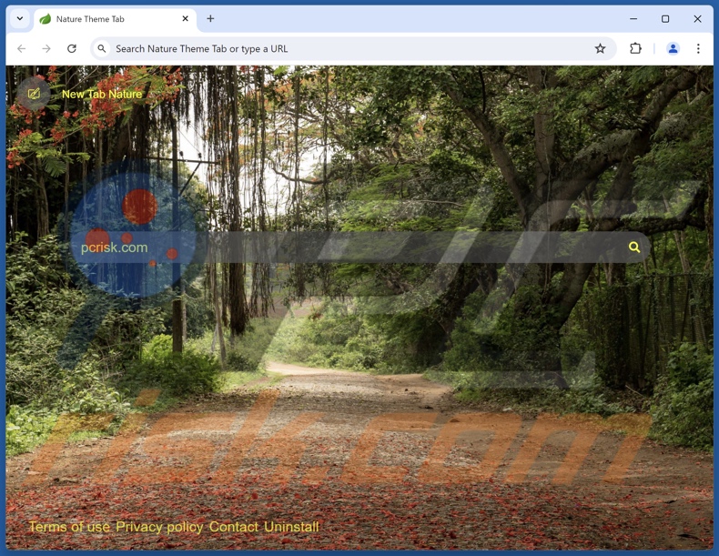 naturethemetab.com browser hijacker