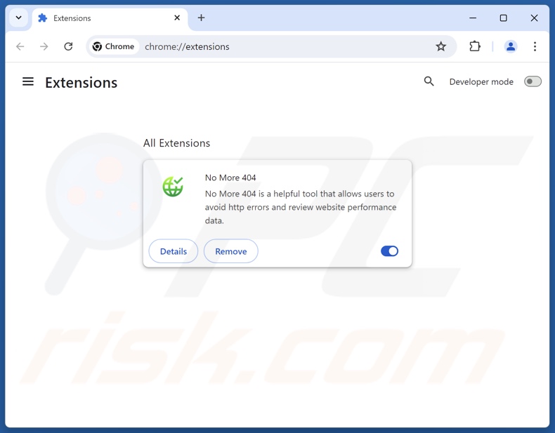 Removing unwanted ads from Google Chrome step 2