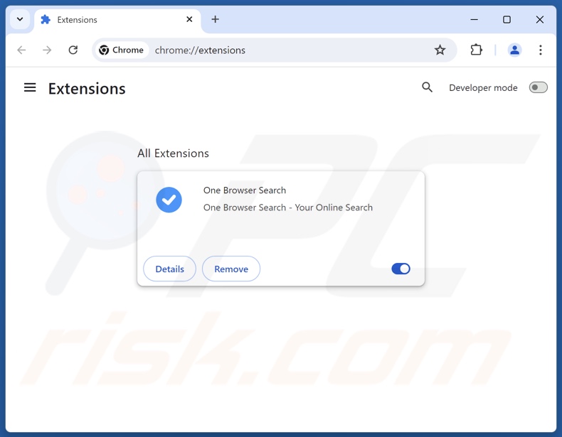 Removing universalwebsearch.com related Google Chrome extensions