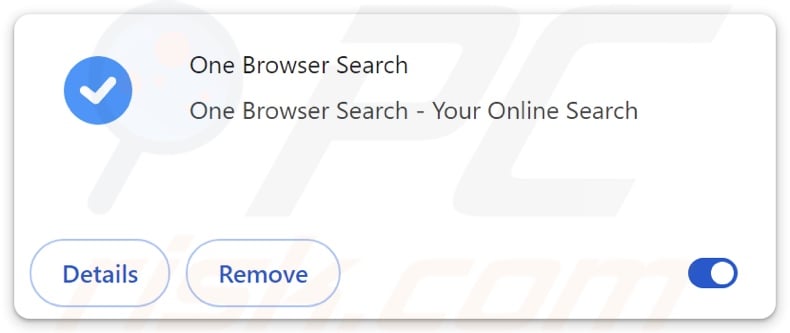 One Browser Search browser hijacker