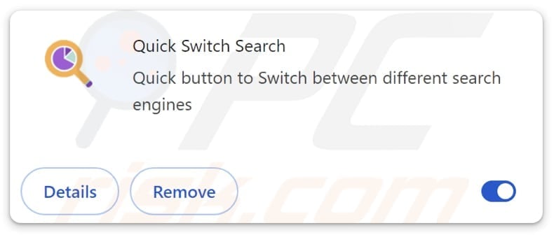 quickswitchsearch.com browser hijacker