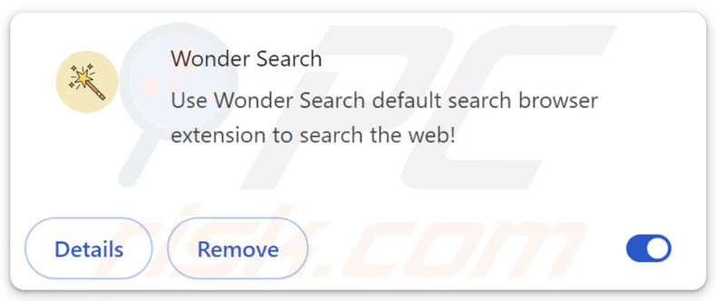 wondersearches.com browser hijacker