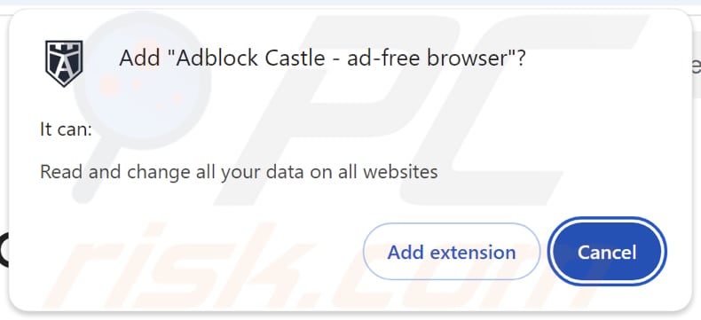 Adblock Castle - ad-free browser permissions