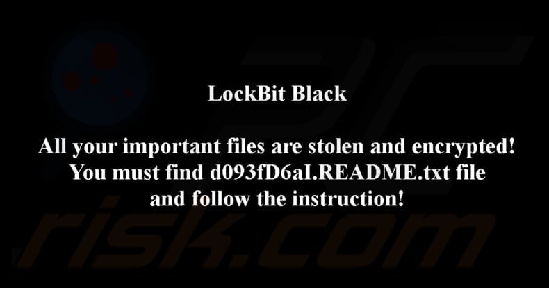 LockBit 5 ransomware wallpaper ()