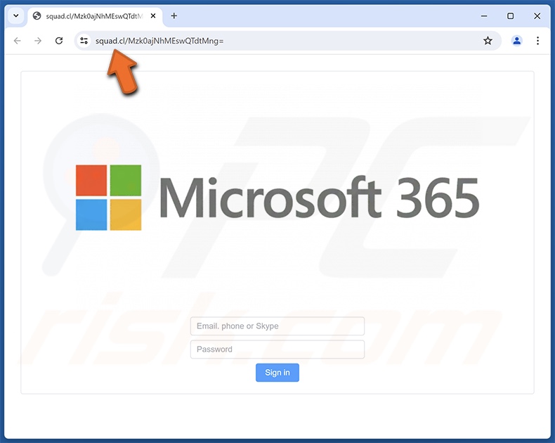 Microsoft Office 365 - Password Notification scam email promoted phishing site