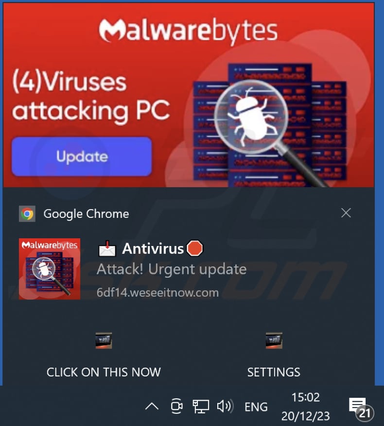 weseeitnow.com malwarebytes fake scan