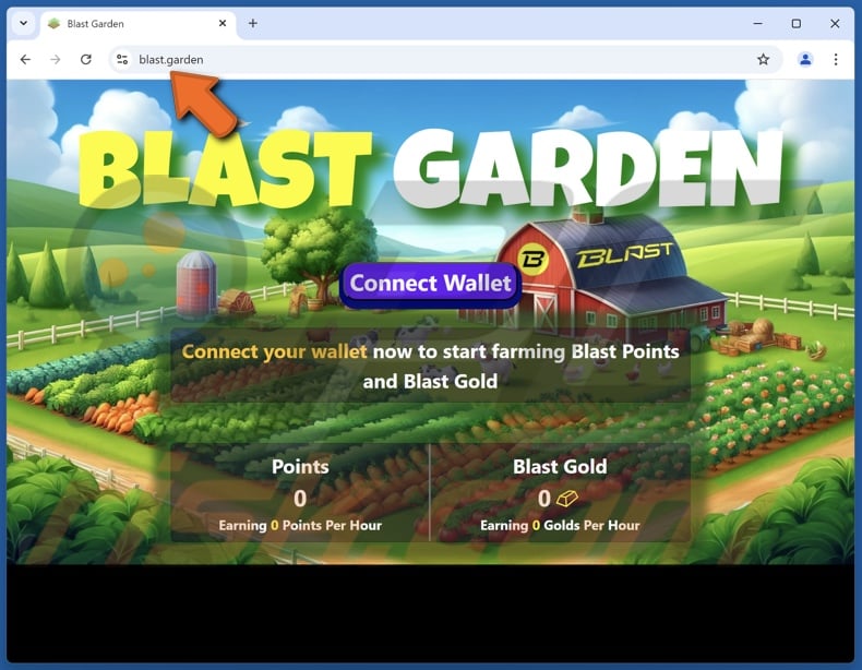 BLAST GARDEN scam