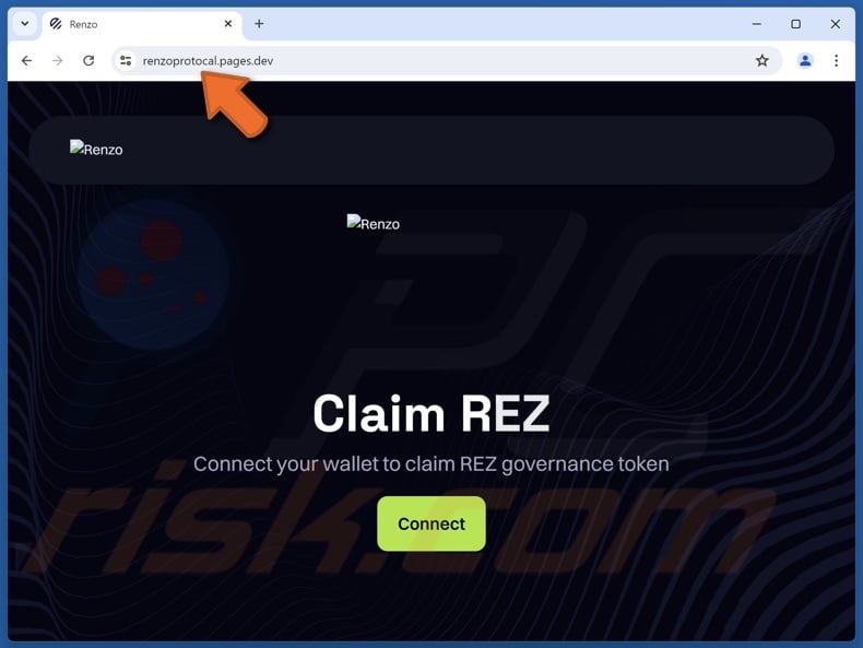 Claim $REZ scam