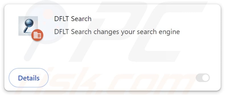 DFLT Search browser hijacker