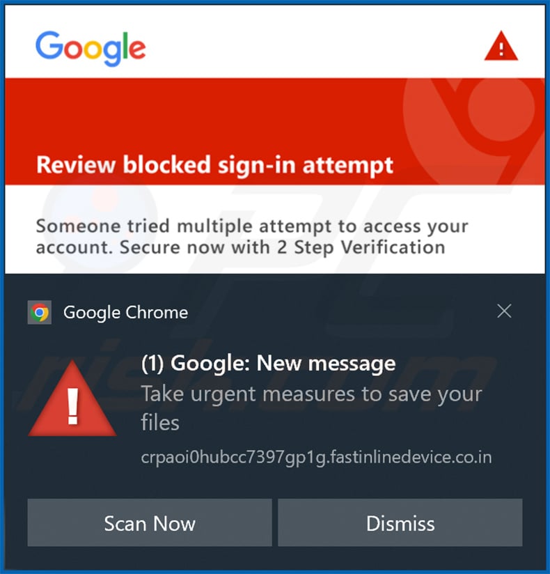 fastinlinedevice[.]co.in browser notification