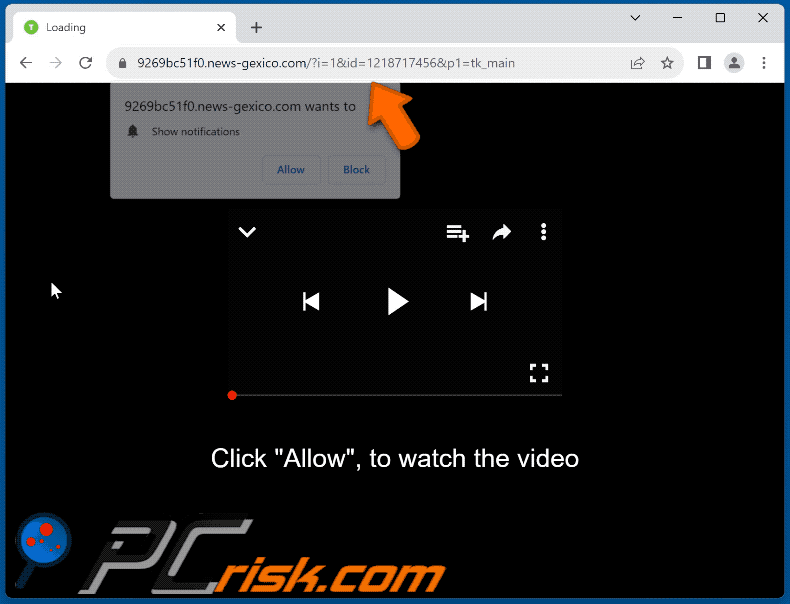 news-gexico[.]com website appearance (GIF)