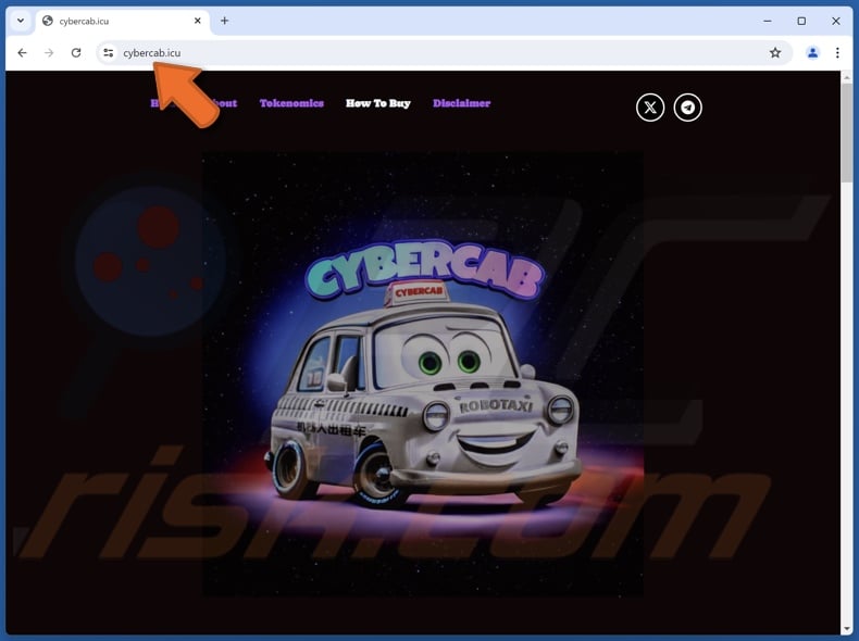 Cybercab ($CYBERCAB) scam