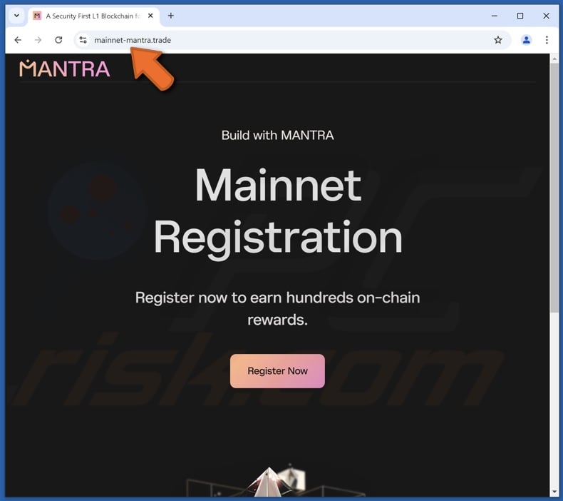 MANTRA Registration scam