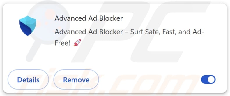 Advanced Ad Blocker adware