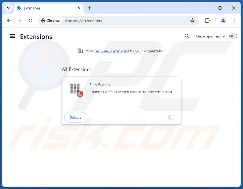 Removing guardflares.com related Google Chrome extensions