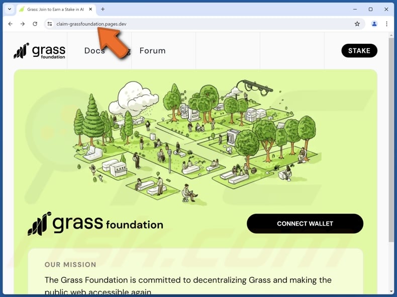 Grass Foundation scam