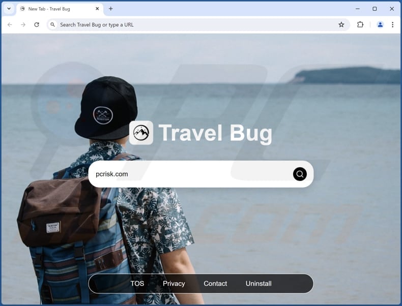 travelbugtab.com browser hijacker