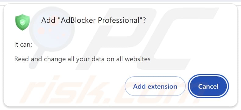 AdBlocker Professional adware