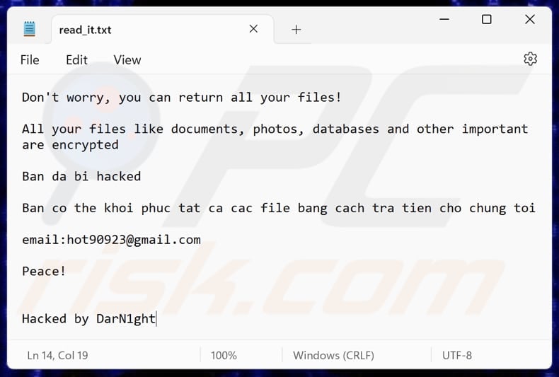DarkN1ght ransomware text file (read_it.txt)