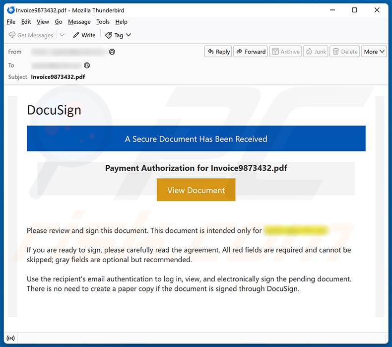 OneDrive - A Secured File Has Been Shared Email Scam (2024-12-18)