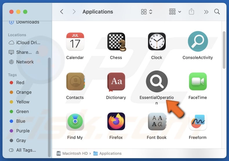 EssentialOperation adware