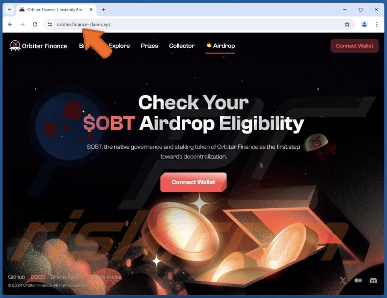 $OBT Airdrop scam